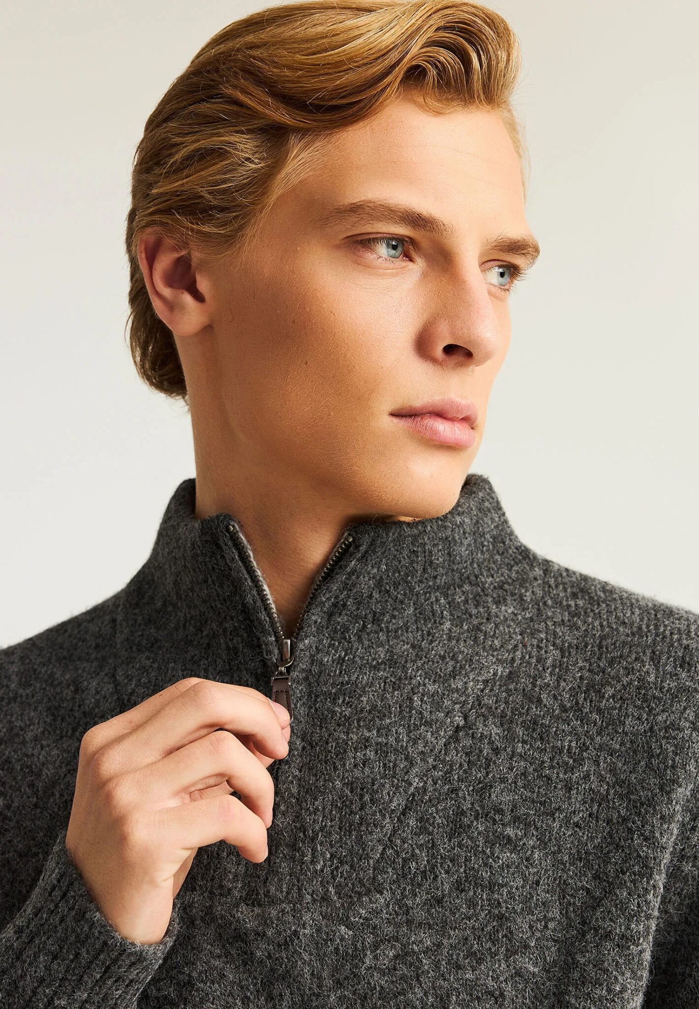 FUNKY BUDDHA ΑΝΔΡΙΚΌ ΠΛΕΚΤΌ ΜΕ ΦΕΡΜΟΥΆΡ | ANTHRACITE FUNKY BUDDHA ΑΝΔΡΙΚΌ ΠΛΕΚΤΌ ΜΕ ΦΕΡΜΟΥΆΡ | ANTHRACITE