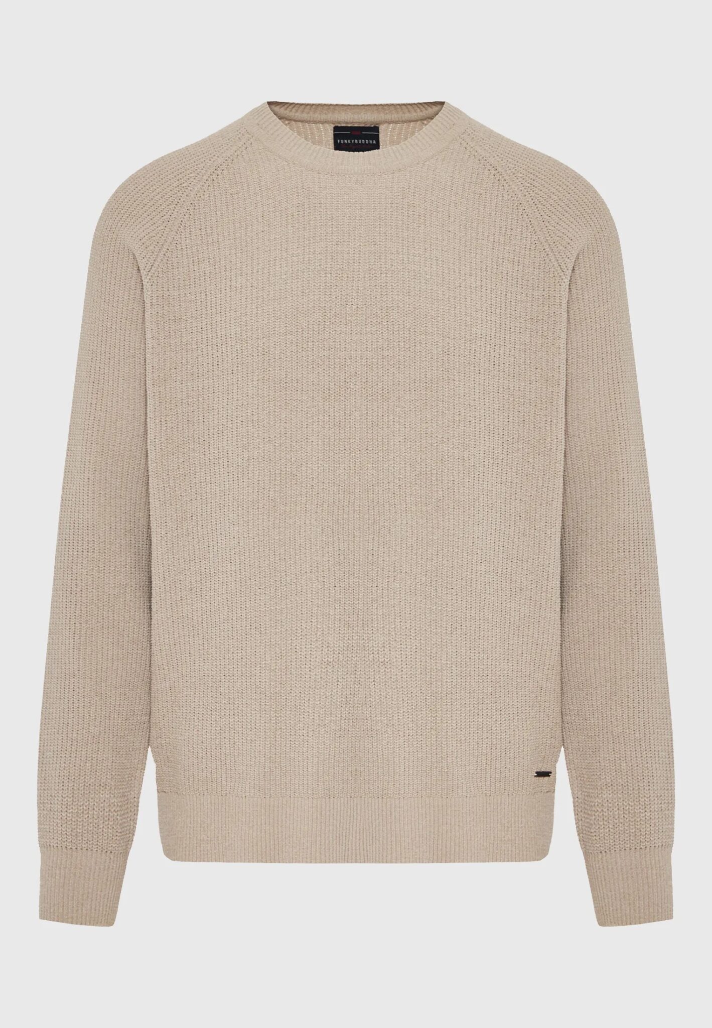 FUNKY BUDDHA ΑΝΔΡΙΚΌ ΠΛΕΚΤΌ ΜΕ ΛΑΙΜΌΚΟΨΗ | BEIGE FUNKY BUDDHA ΑΝΔΡΙΚΌ ΠΛΕΚΤΌ ΜΕ ΛΑΙΜΌΚΟΨΗ | BEIGE