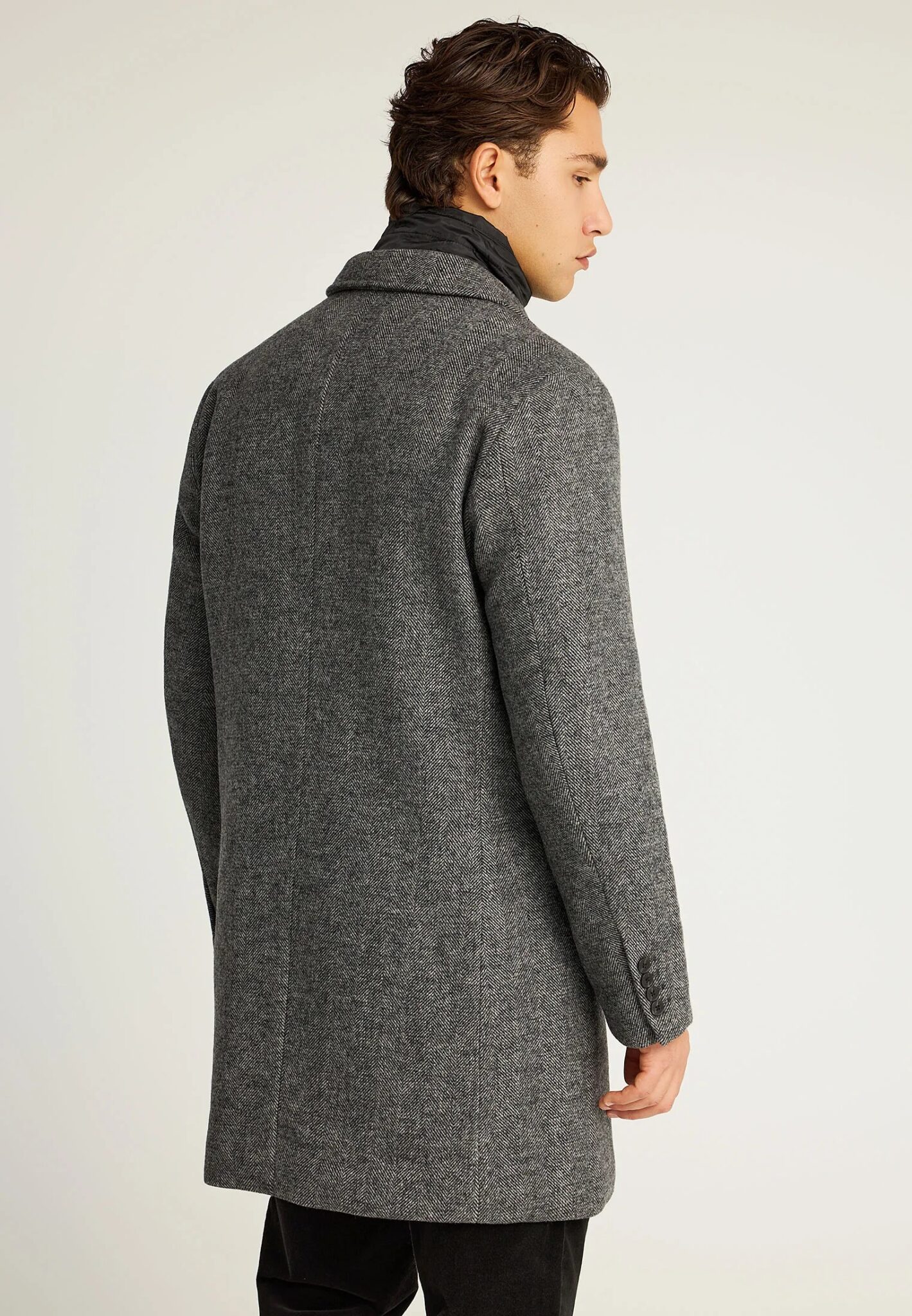 FUNKY BUDDHA ΑΝΔΡΙΚΌ ΠΑΛΤΌ | DARK GREY FUNKY BUDDHA ΑΝΔΡΙΚΌ ΠΑΛΤΌ | DARK GREY