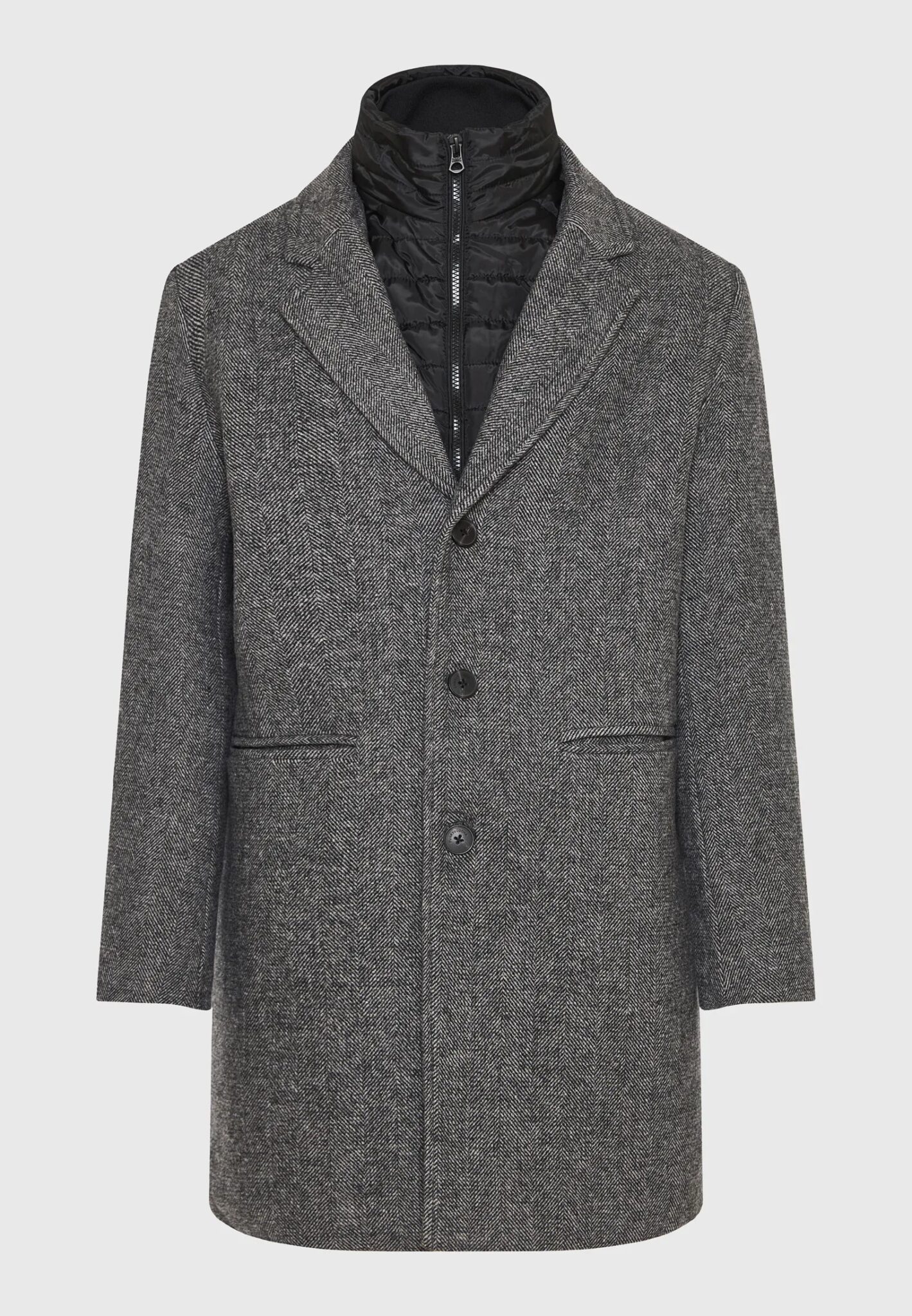 FUNKY BUDDHA ΑΝΔΡΙΚΌ ΠΑΛΤΌ | DARK GREY FUNKY BUDDHA ΑΝΔΡΙΚΌ ΠΑΛΤΌ | DARK GREY