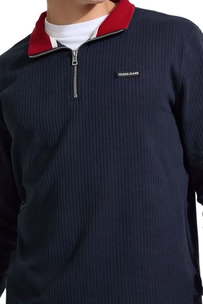 GUESS JEANS REG DROP NEEDLE QUARTER ΦΟΥΤΕΡ ΑΝΔΡΙΚΟ | DARK BLUE GUESS JEANS REG DROP NEEDLE QUARTER ΦΟΥΤΕΡ ΑΝΔΡΙΚΟ | DARK BLUE