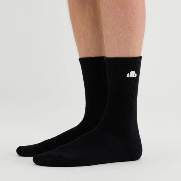 ELLESSE ALACRE CREW SOCKS | BLACK ELLESSE ALACRE CREW SOCKS | BLACK