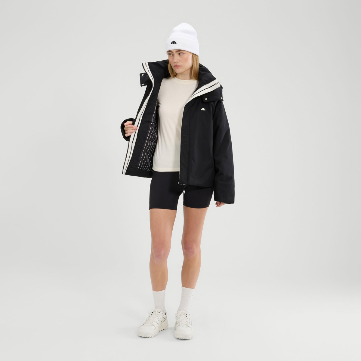 GUESS JEANS QUILTED PUFFER JACKET ΜΠΟΥΦΑΝ ΓΥΝΑΙΚΕΙΟ | KHAKI