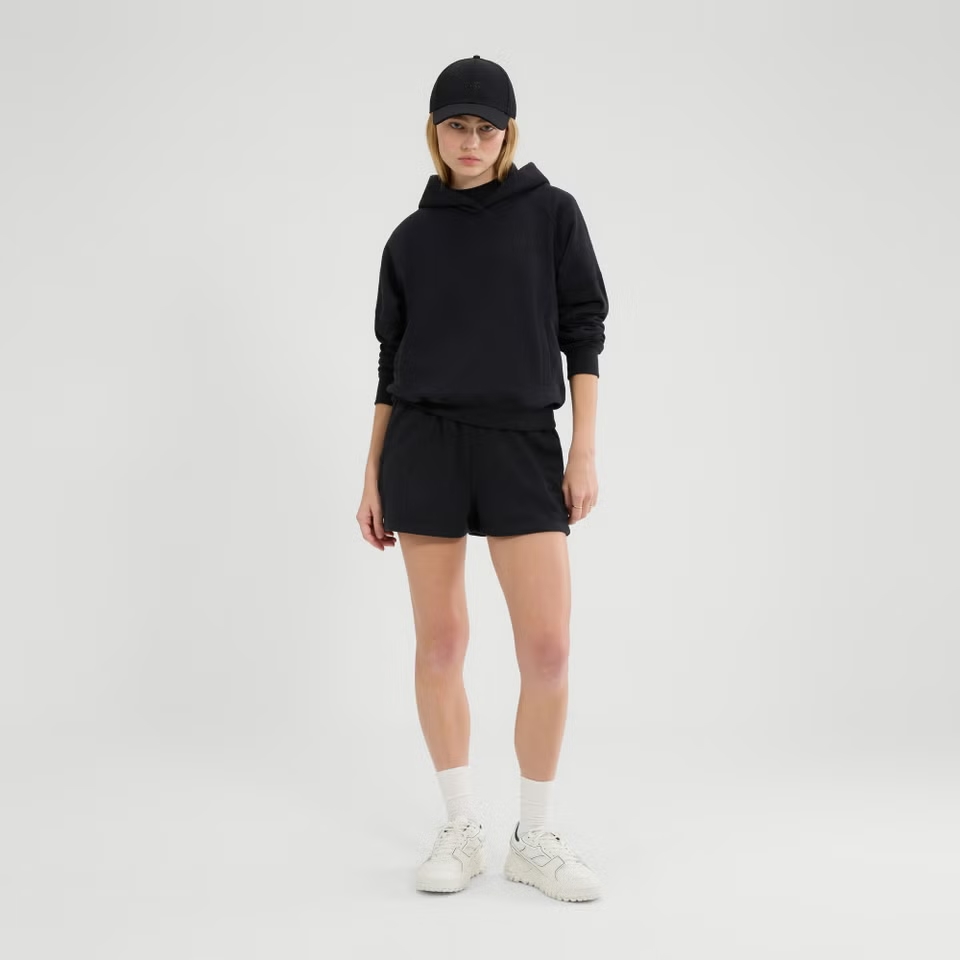 GUESS JEANS RACKET PIECED SWEAT ΦΟΥΤΕΡ ΓΥΝΑΙΚΕΙΟ | GREY