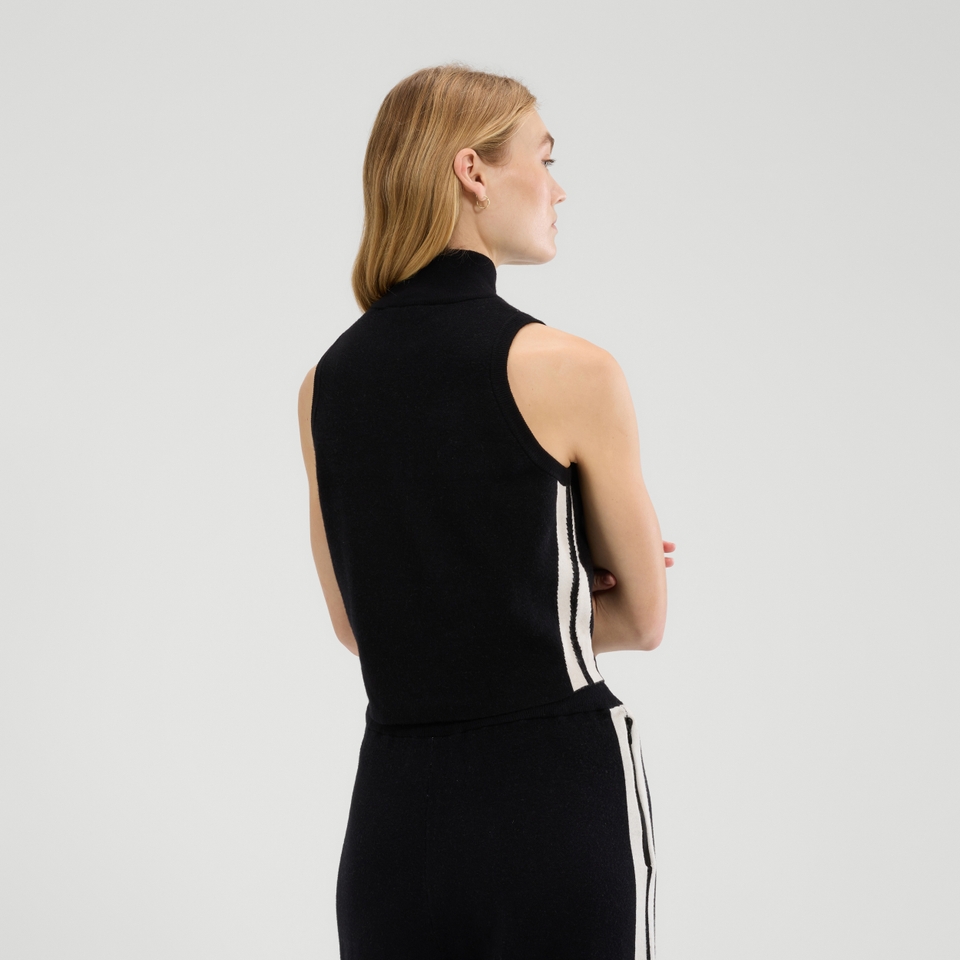 ELLESSE SURISTA 1/4 ZIP TOP | BLACK ELLESSE SURISTA 1/4 ZIP TOP | BLACK