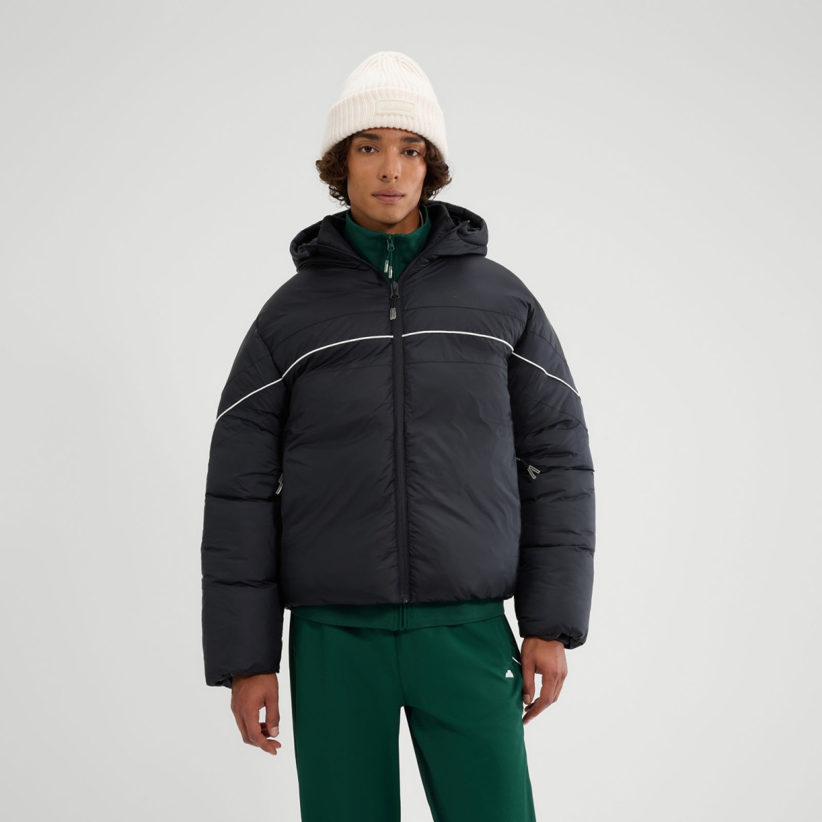 ELLESSE POLLAS PUFFER JACKET | BLACK ELLESSE POLLAS PUFFER JACKET | BLACK