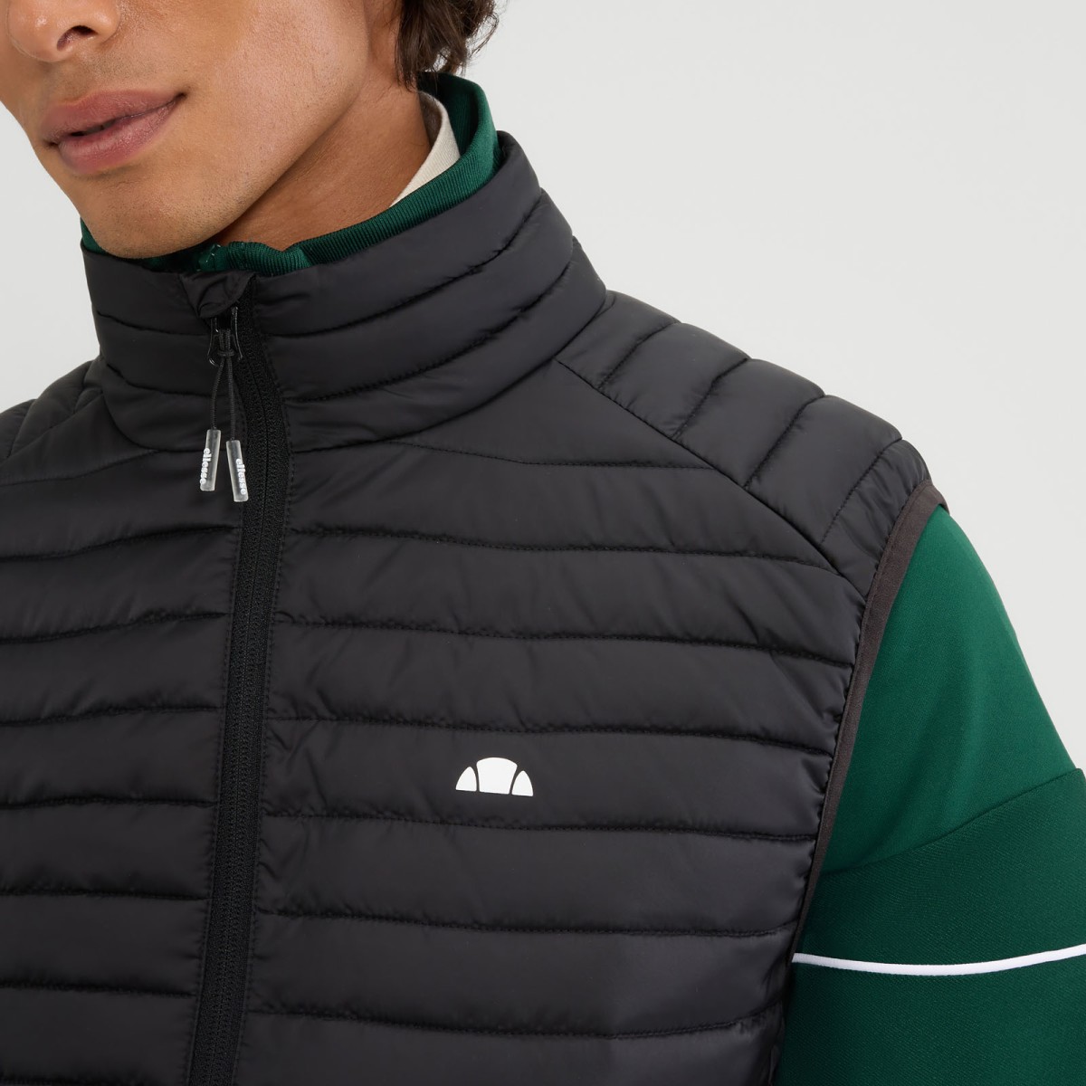 ELLESSE PAL PADDED GILET | BLACK ELLESSE PAL PADDED GILET | BLACK