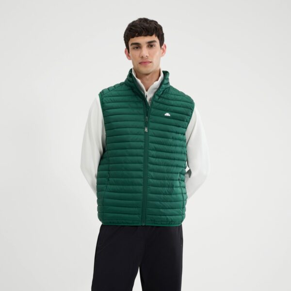 ELLESSE PAL PADDED GILET | DARK GREEN ELLESSE PAL PADDED GILET | DARK GREEN