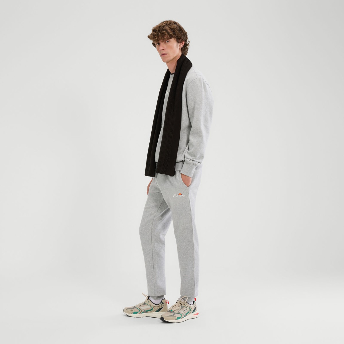 ELLESSE MENS CLASSICS BERTONI TRACK PANT ΠΑΝΤΕΛΟΝΙ ΑΝΔΡΙΚΟ | DARK GREEN