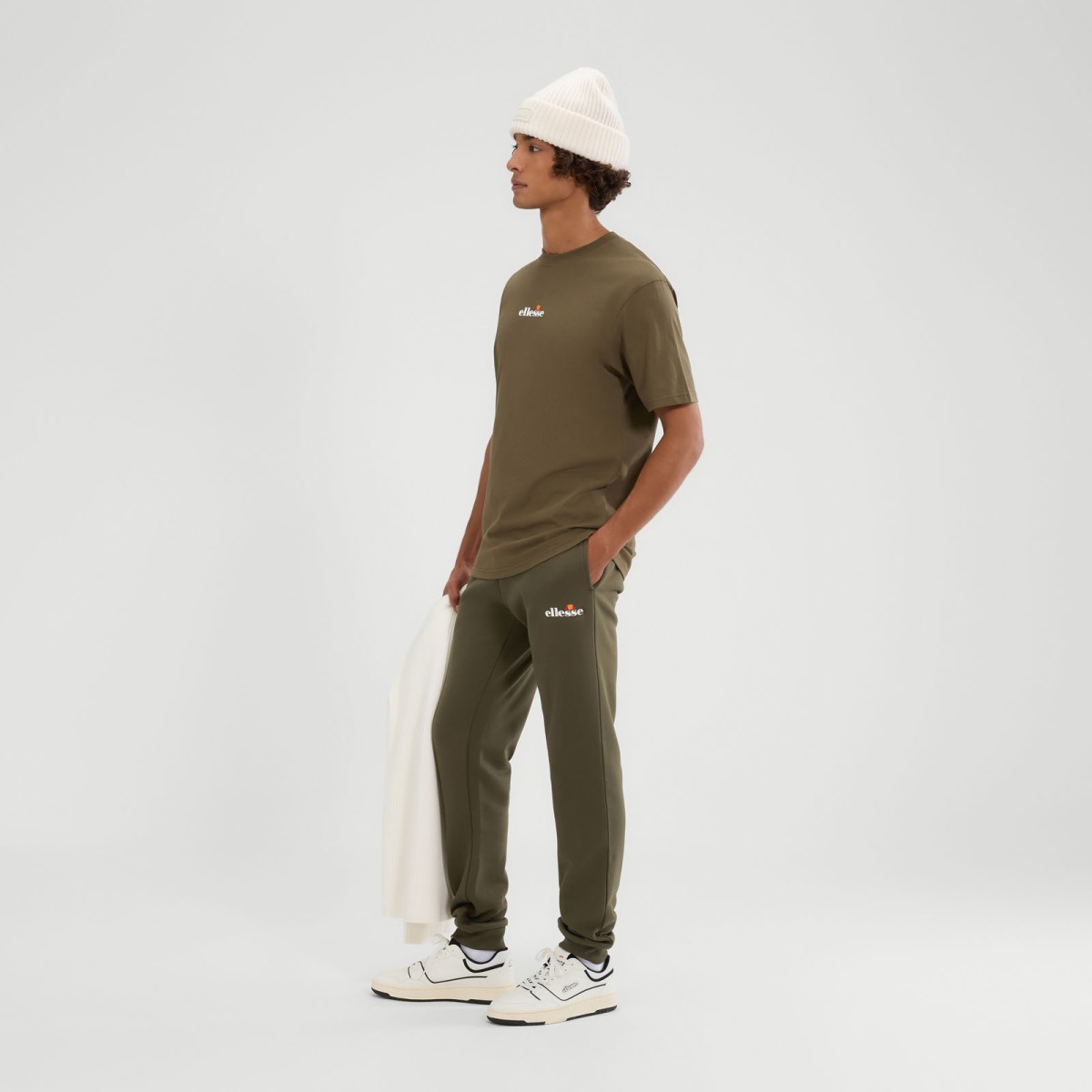 ELLESSE MENS CLASSICS BERTONI TRACK PANT ΠΑΝΤΕΛΟΝΙ ΑΝΔΡΙΚΟ | DARK GREEN