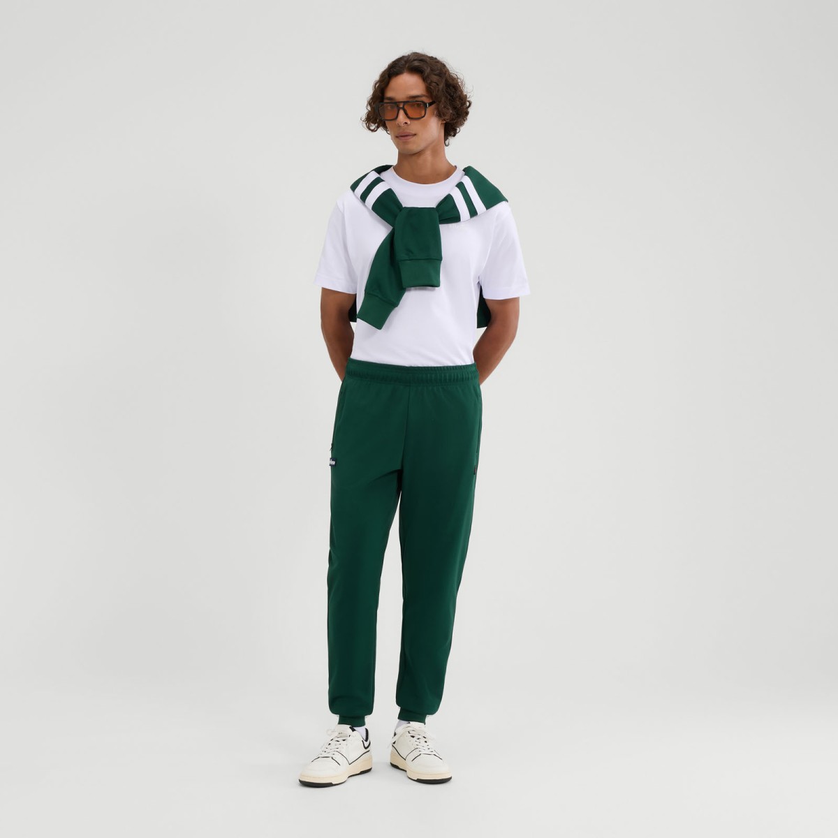 ELLESSE MENS CLASSICS BERTONI TRACK PANT ΠΑΝΤΕΛΟΝΙ ΑΝΔΡΙΚΟ | DARK GREEN