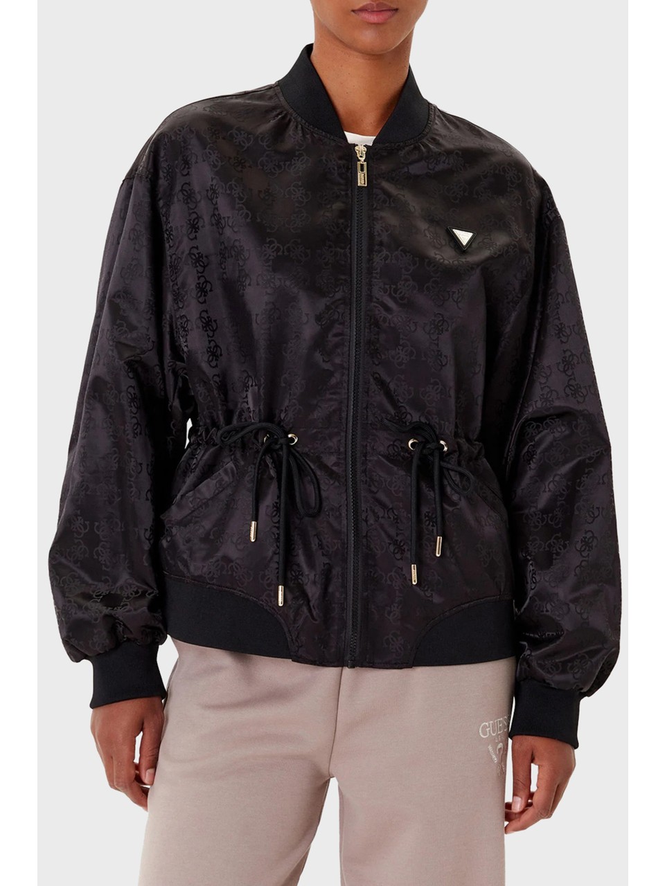 GUESS SILVANA 2 COMP MINI TOTE ΤΣΑΝΤΑ ΓΥΝΑΙΚΕΙΟ | BLACK