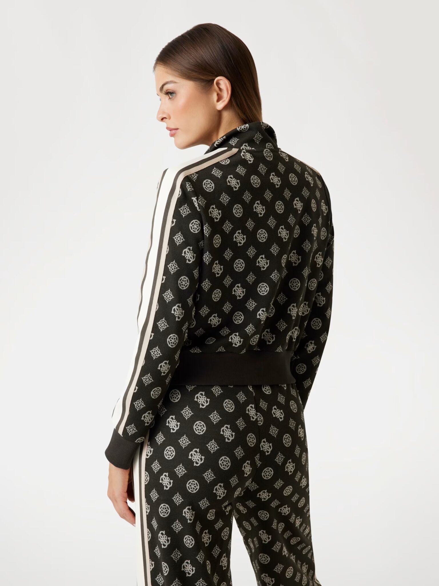 GUESS ATHLEISURE PEONY TAPED FULLZIP SWEATSHIRT ΦΟΥΤΕΡ ΓΥΝΑΙΚΕΙΟ | BLACK GUESS ATHLEISURE PEONY TAPED FULLZIP SWEATSHIRT ΦΟΥΤΕΡ ΓΥΝΑΙΚΕΙΟ | BLACK