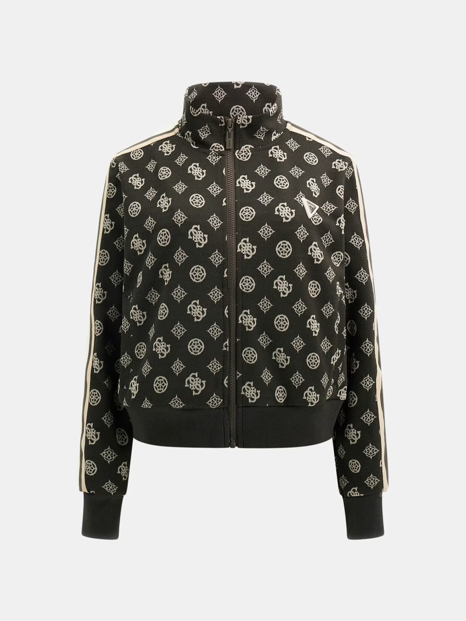 GUESS ATHLEISURE PEONY TAPED FULLZIP SWEATSHIRT ΦΟΥΤΕΡ ΓΥΝΑΙΚΕΙΟ | BLACK GUESS ATHLEISURE PEONY TAPED FULLZIP SWEATSHIRT ΦΟΥΤΕΡ ΓΥΝΑΙΚΕΙΟ | BLACK