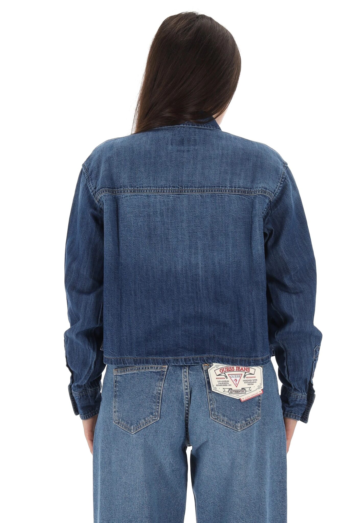 RINO & PELLE SRB4587 RED BUTTON  ΑΜΑΝΙΚΟ | DENIM