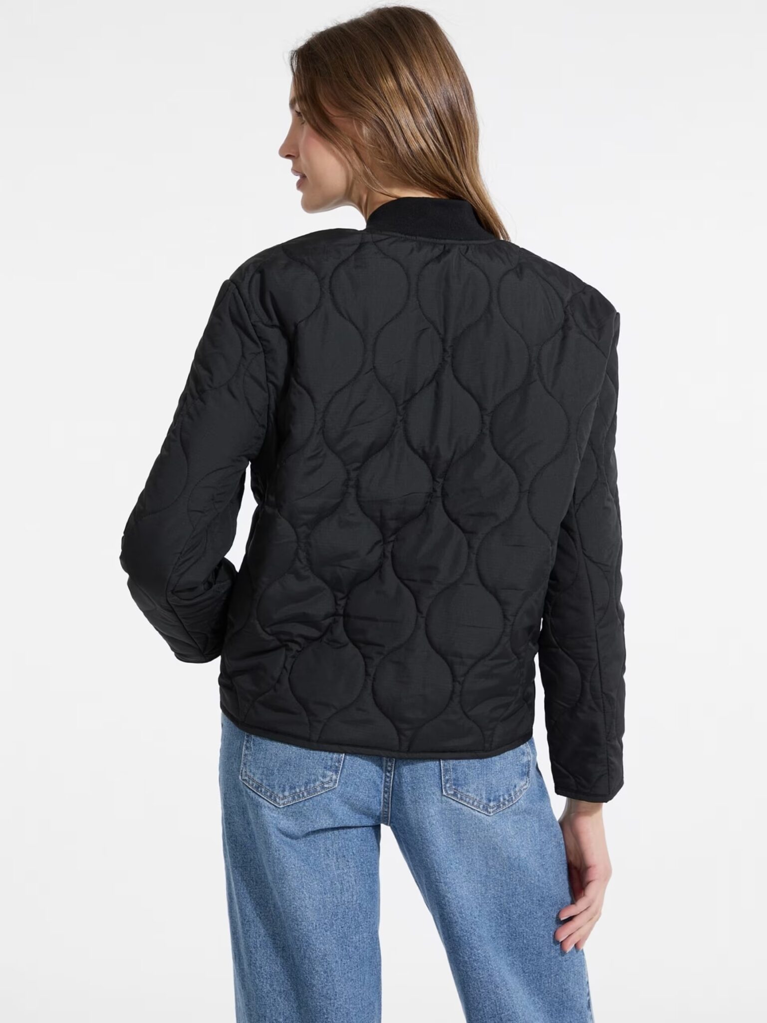 GUESS JEANS QUILTED PUFFER JACKET ΜΠΟΥΦΑΝ ΓΥΝΑΙΚΕΙΟ | BLACK GUESS JEANS QUILTED PUFFER JACKET ΜΠΟΥΦΑΝ ΓΥΝΑΙΚΕΙΟ | BLACK