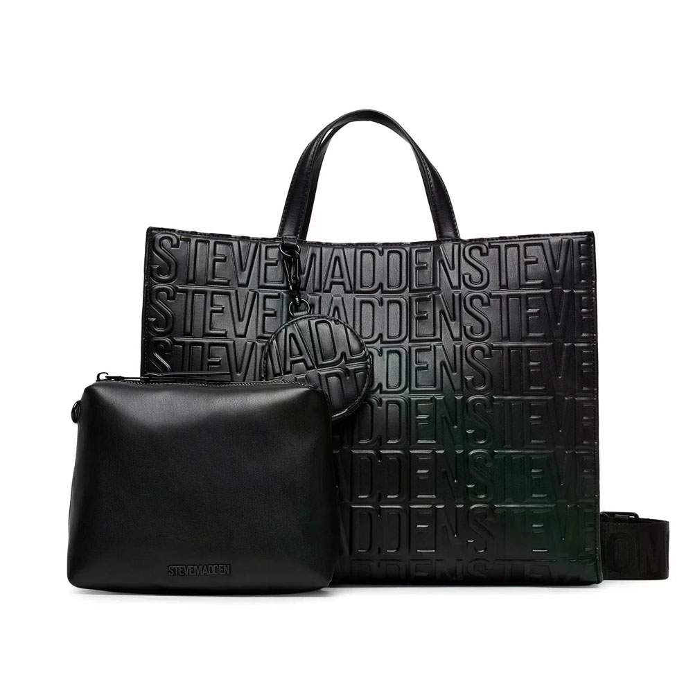 STEVE MADDEN BPHANTOM 02002 ΤΣΑΝΤΑ 13002233 | BLACK STEVE MADDEN BPHANTOM 02002 ΤΣΑΝΤΑ 13002233 | BLACK