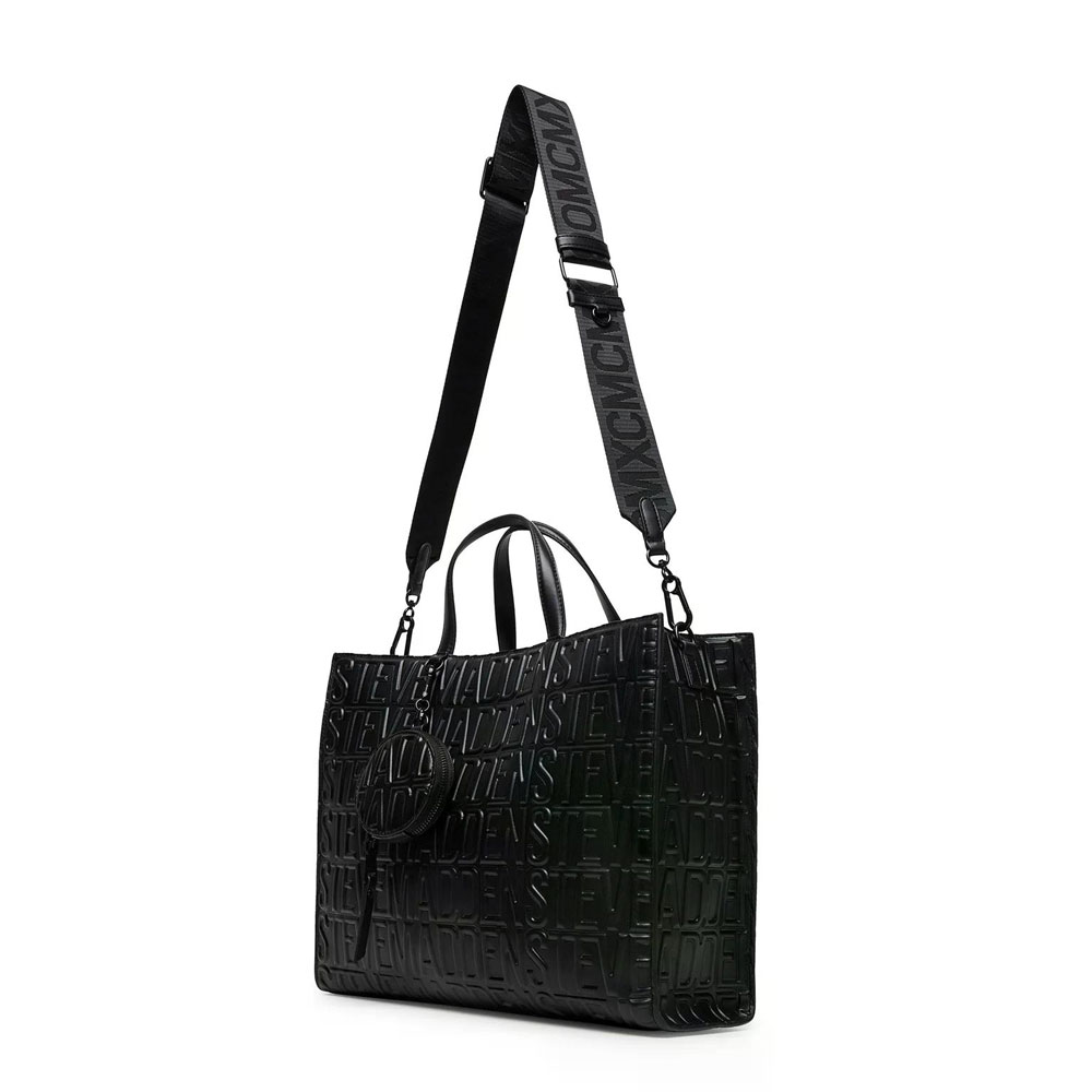 STEVE MADDEN BPHANTOM 02002 ΤΣΑΝΤΑ 13002233 | BLACK STEVE MADDEN BPHANTOM 02002 ΤΣΑΝΤΑ 13002233 | BLACK