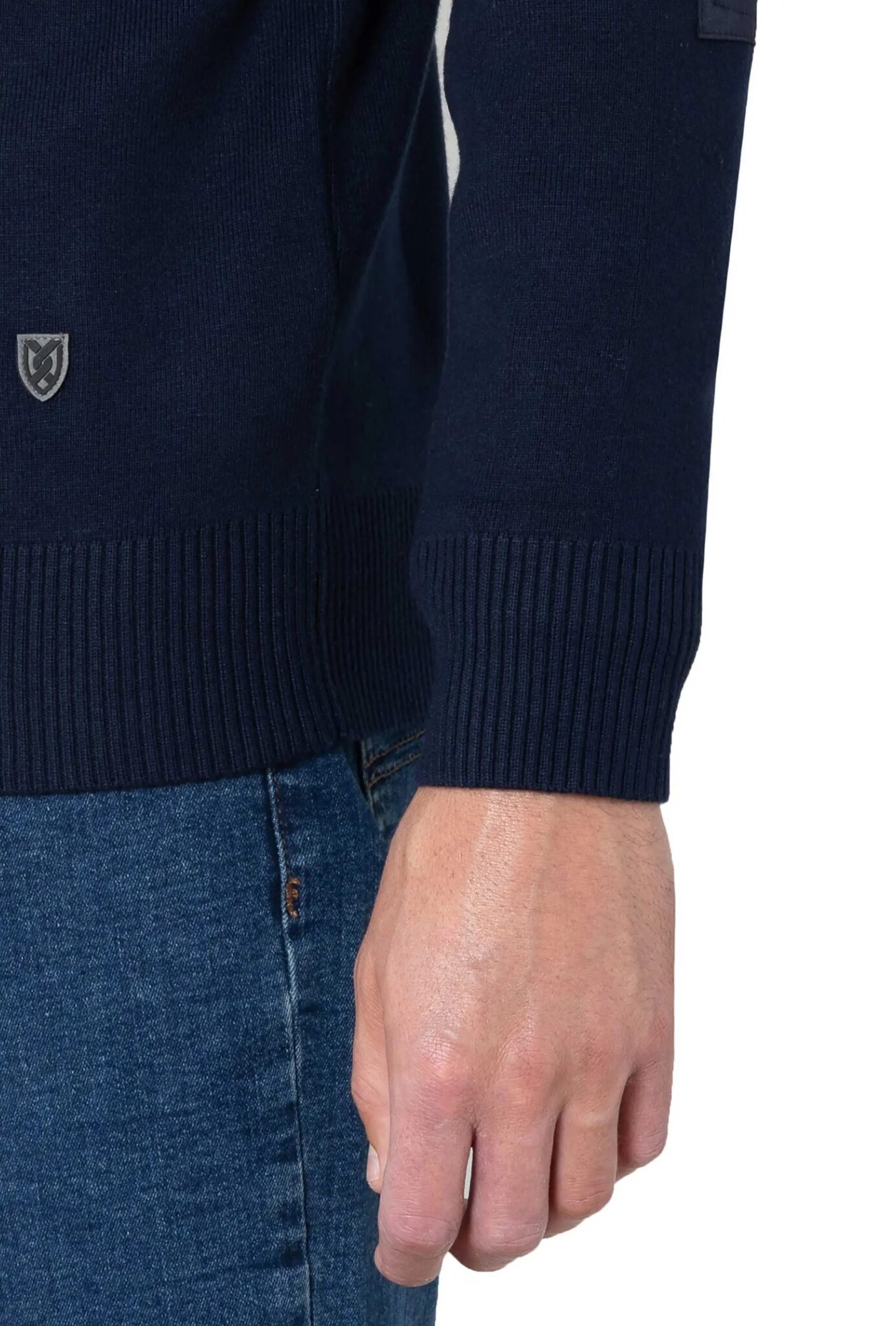 THE BOSTONIANS ΠΛΕΚΤΟ ΒΑΜΒΑΚΕΡΟ REGULAR FIT | DARK BLUE THE BOSTONIANS ΠΛΕΚΤΟ ΒΑΜΒΑΚΕΡΟ REGULAR FIT | DARK BLUE