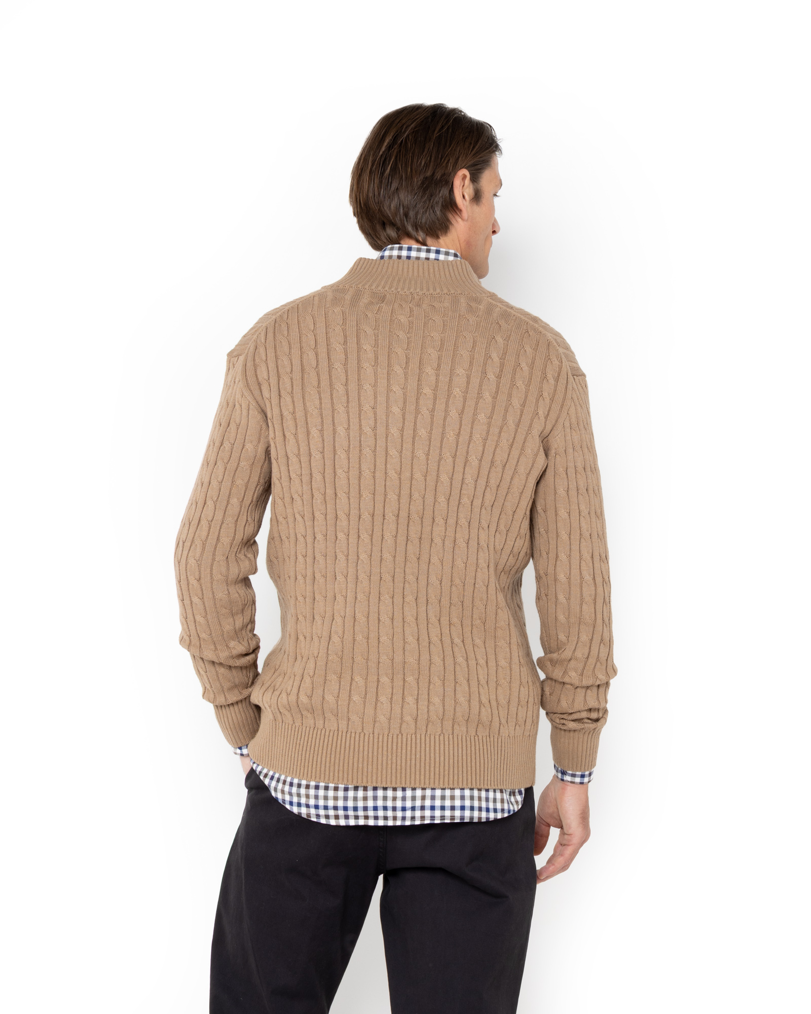 THE BOSTONIANS ΠΛΕΚΤΟ ΒΑΜΒΑΚΕΡΟ REGULAR FIT 3MO1112-71 | CAMEL THE BOSTONIANS ΠΛΕΚΤΟ ΒΑΜΒΑΚΕΡΟ REGULAR FIT 3MO1112-71 | CAMEL