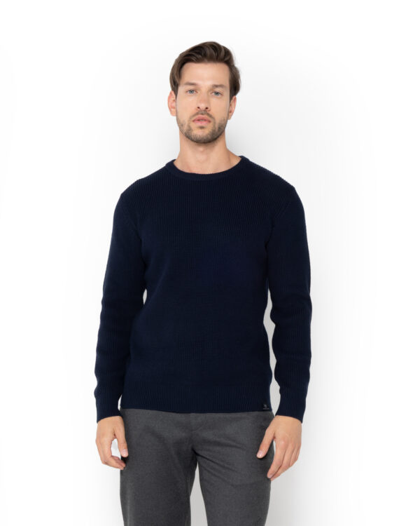 THE BOSTONIANS ΠΛΕΚΤΟ REGULAR FIT 3MR1075-71 | DARK BLUE THE BOSTONIANS ΠΛΕΚΤΟ REGULAR FIT 3MR1075-71 | DARK BLUE