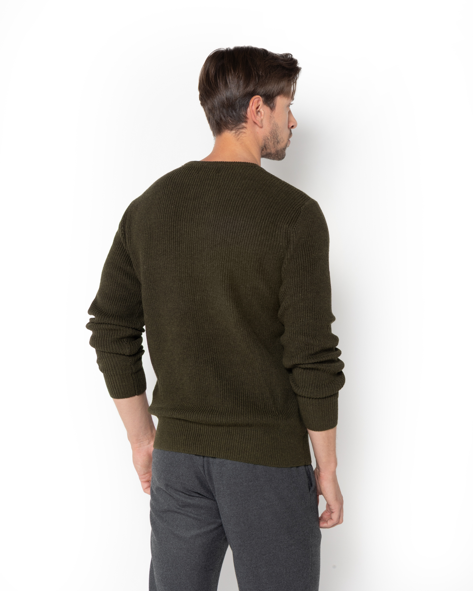 THE BOSTONIANS ΠΛΕΚΤΟ REGULAR FIT 3MR1075-71 | DARK OLIVE THE BOSTONIANS ΠΛΕΚΤΟ REGULAR FIT 3MR1075-71 | DARK OLIVE