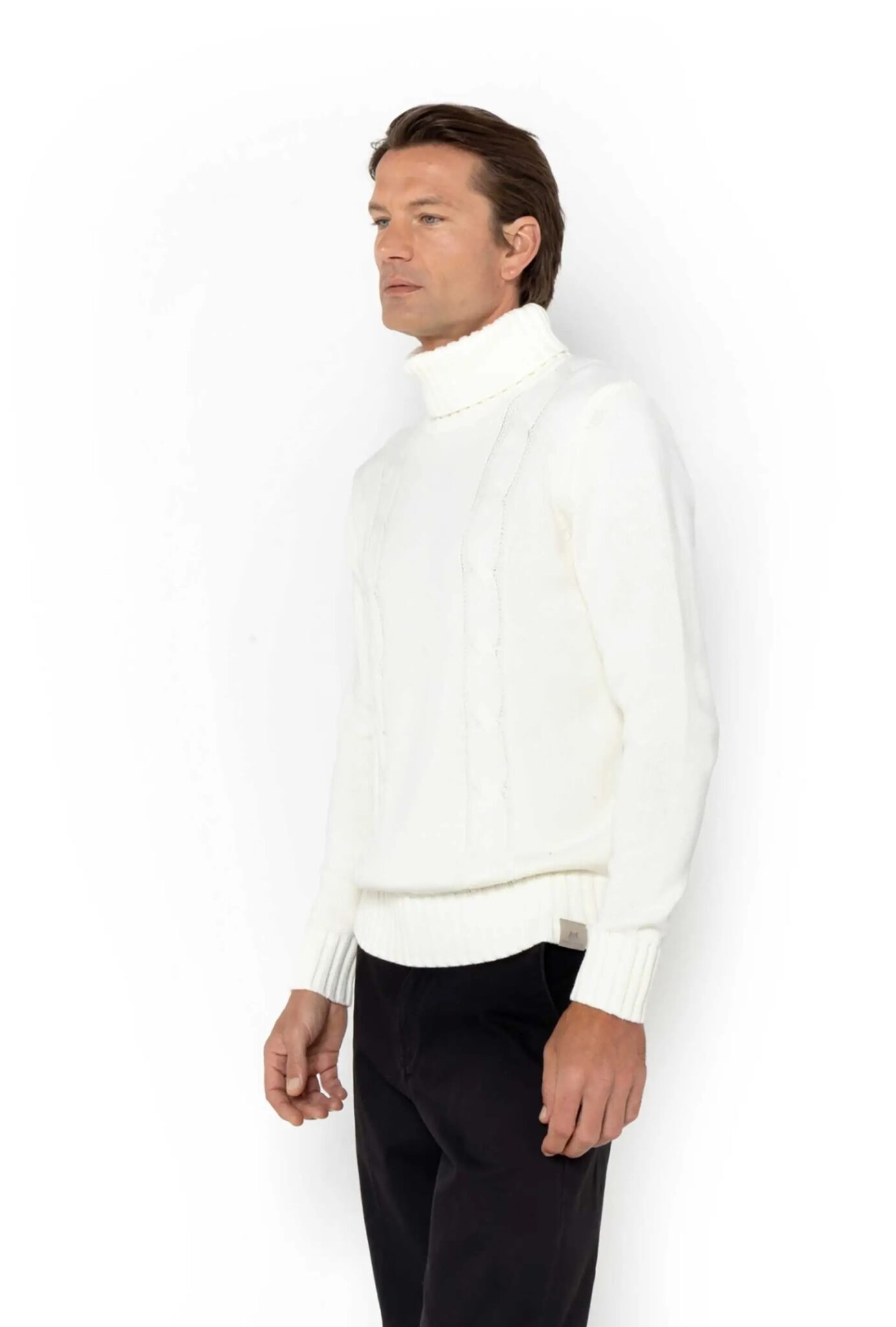 THE BOSTONIANS ΠΛΕΚΤΟ ΒΑΜΒΑΚΕΡΟ REGULAR FIT | OFF WHITE THE BOSTONIANS ΠΛΕΚΤΟ ΒΑΜΒΑΚΕΡΟ REGULAR FIT | OFF WHITE