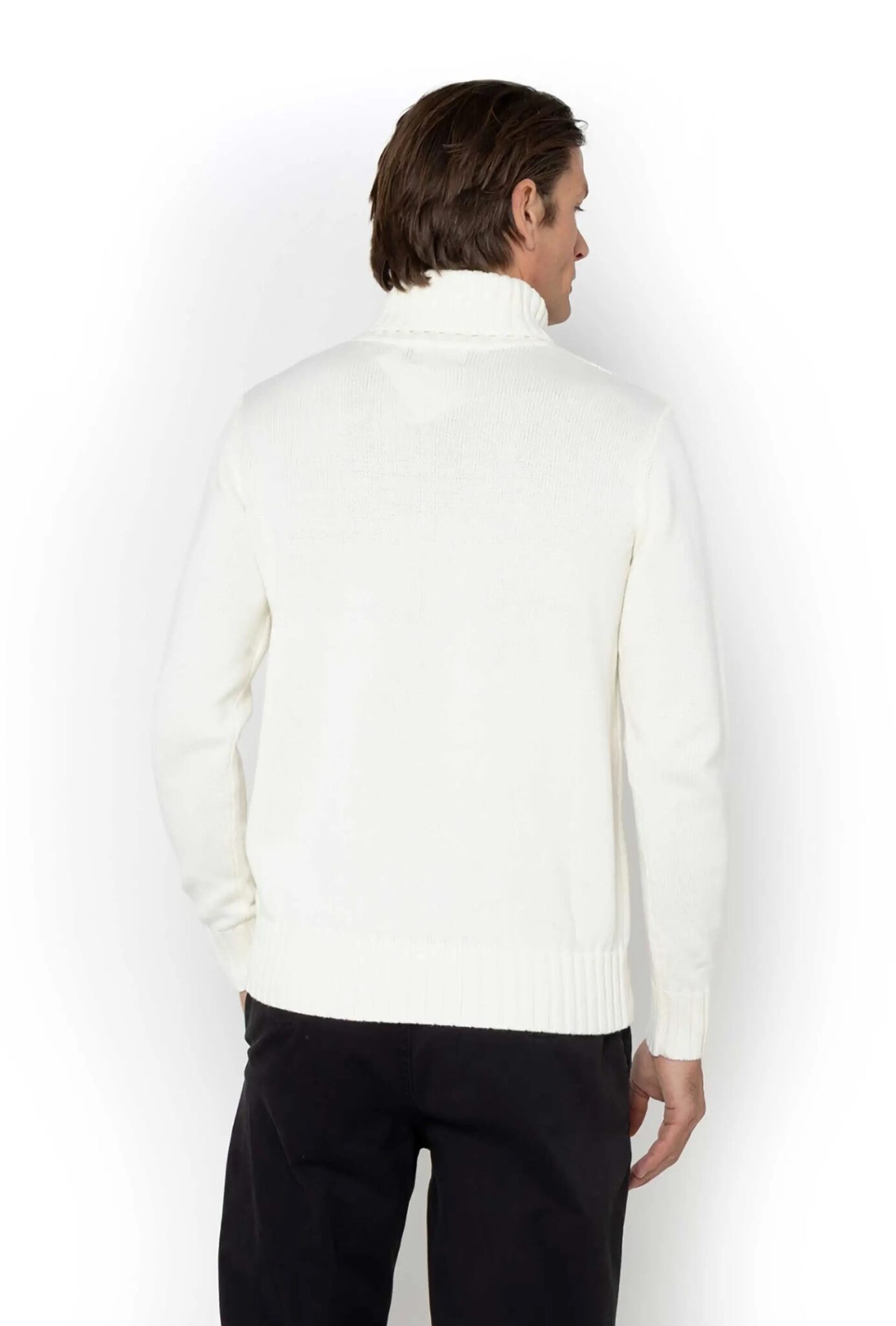 THE BOSTONIANS ΠΛΕΚΤΟ ΒΑΜΒΑΚΕΡΟ REGULAR FIT | OFF WHITE THE BOSTONIANS ΠΛΕΚΤΟ ΒΑΜΒΑΚΕΡΟ REGULAR FIT | OFF WHITE