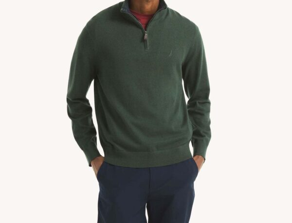 NAUTICA ΜΠΛΟΥΖΑ ΠΛΕΚΤΗ ΜΜ 3NCS57101-71 | DARK GREEN NAUTICA ΜΠΛΟΥΖΑ ΠΛΕΚΤΗ ΜΜ 3NCS57101-71 | DARK GREEN