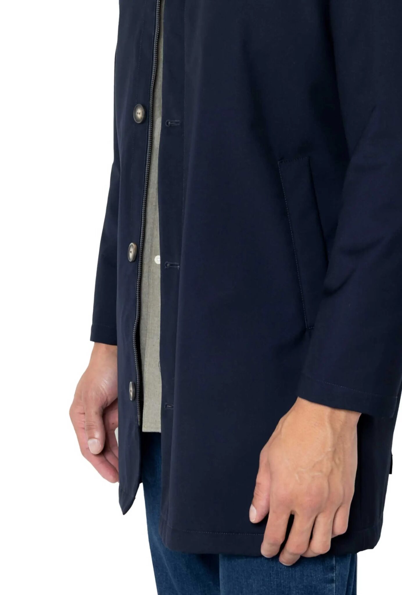 THE BOSTONIANS ΚΑΠΑΡΤΙΝΑ WATER REPELLANT 3W00025-71 | BLUE THE BOSTONIANS ΚΑΠΑΡΤΙΝΑ WATER REPELLANT 3W00025-71 | BLUE