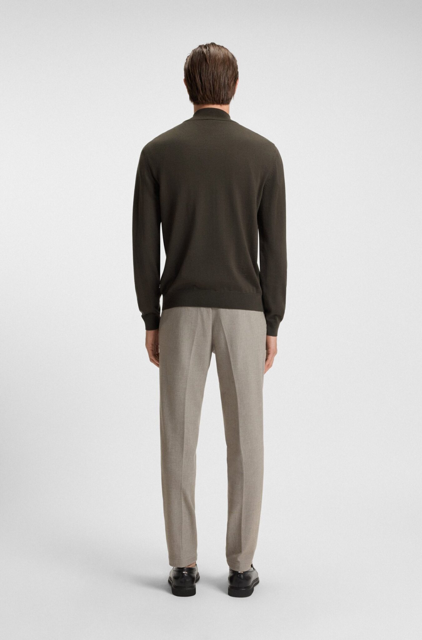 BOSS ΠΛΕΚΤΟ EBENJI 50528300 | BROWN BOSS ΠΛΕΚΤΟ EBENJI 50528300 | BROWN