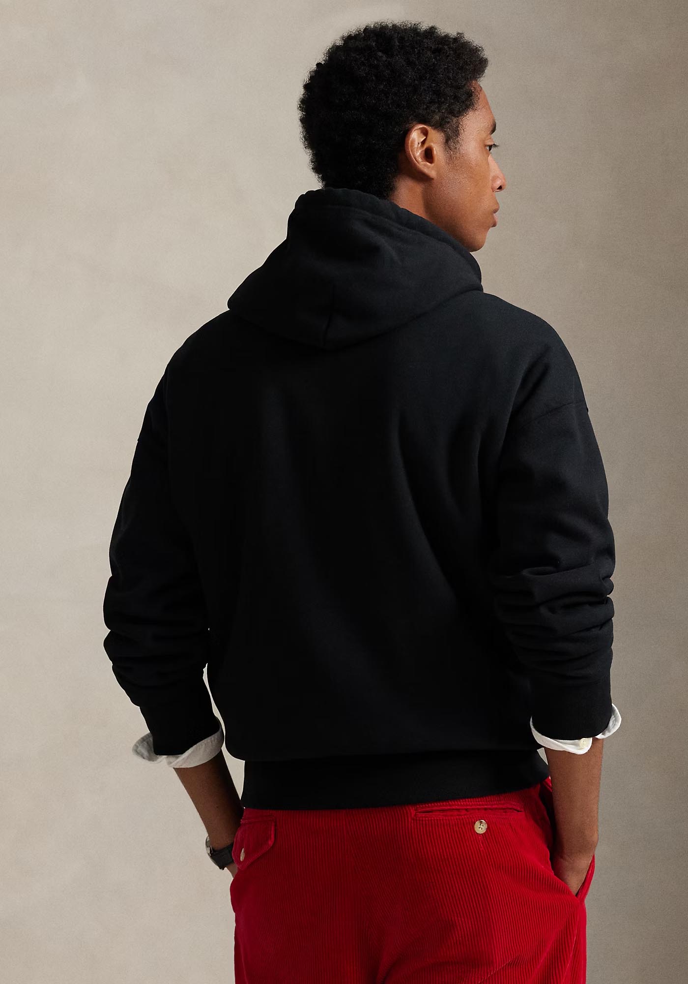 POLO RALPH LAUREN LSPOHOODM27 710981802 | BLACK