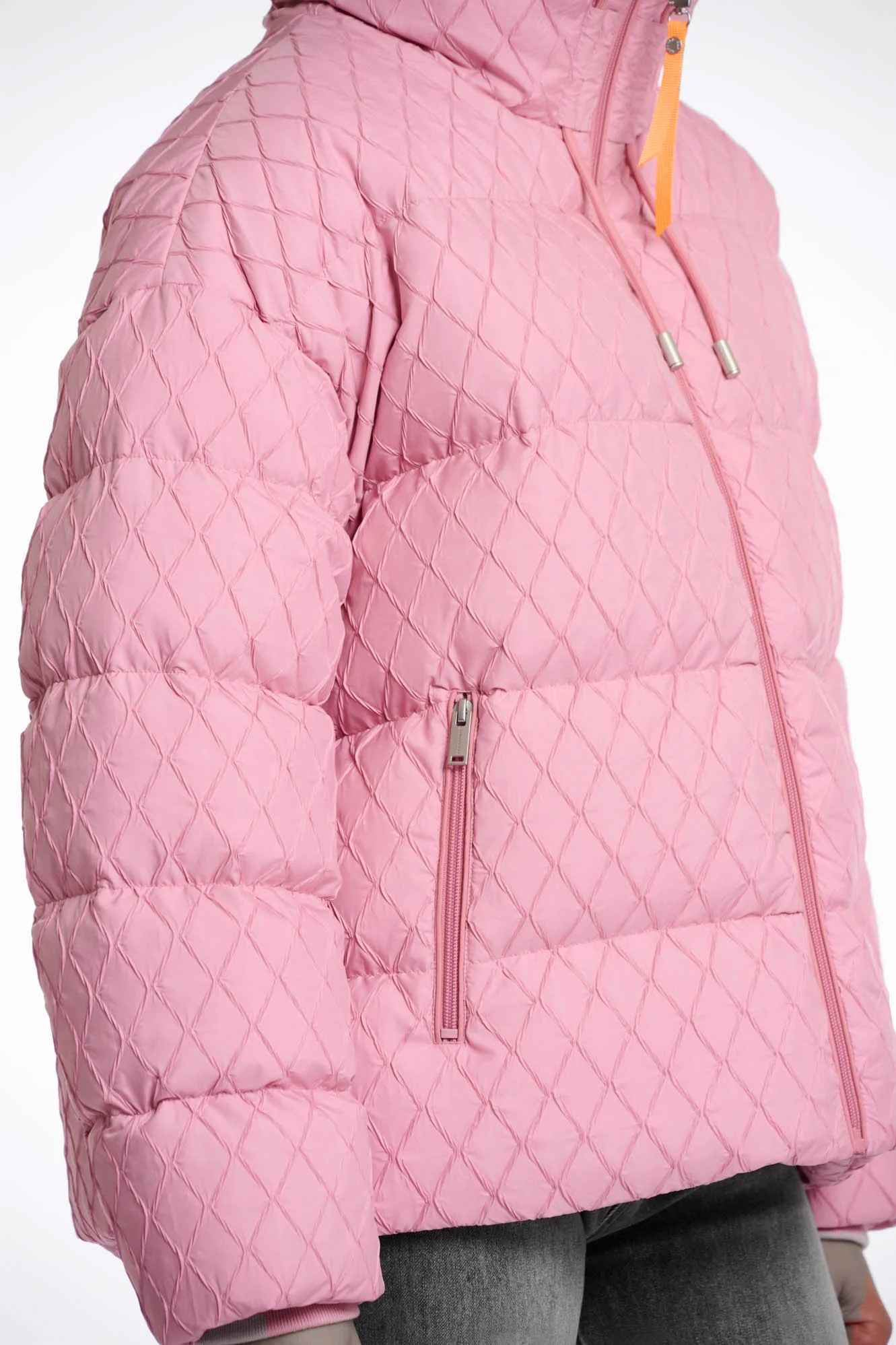 GUESS JEANS QUILTED PUFFER JACKET ΜΠΟΥΦΑΝ ΓΥΝΑΙΚΕΙΟ | KHAKI