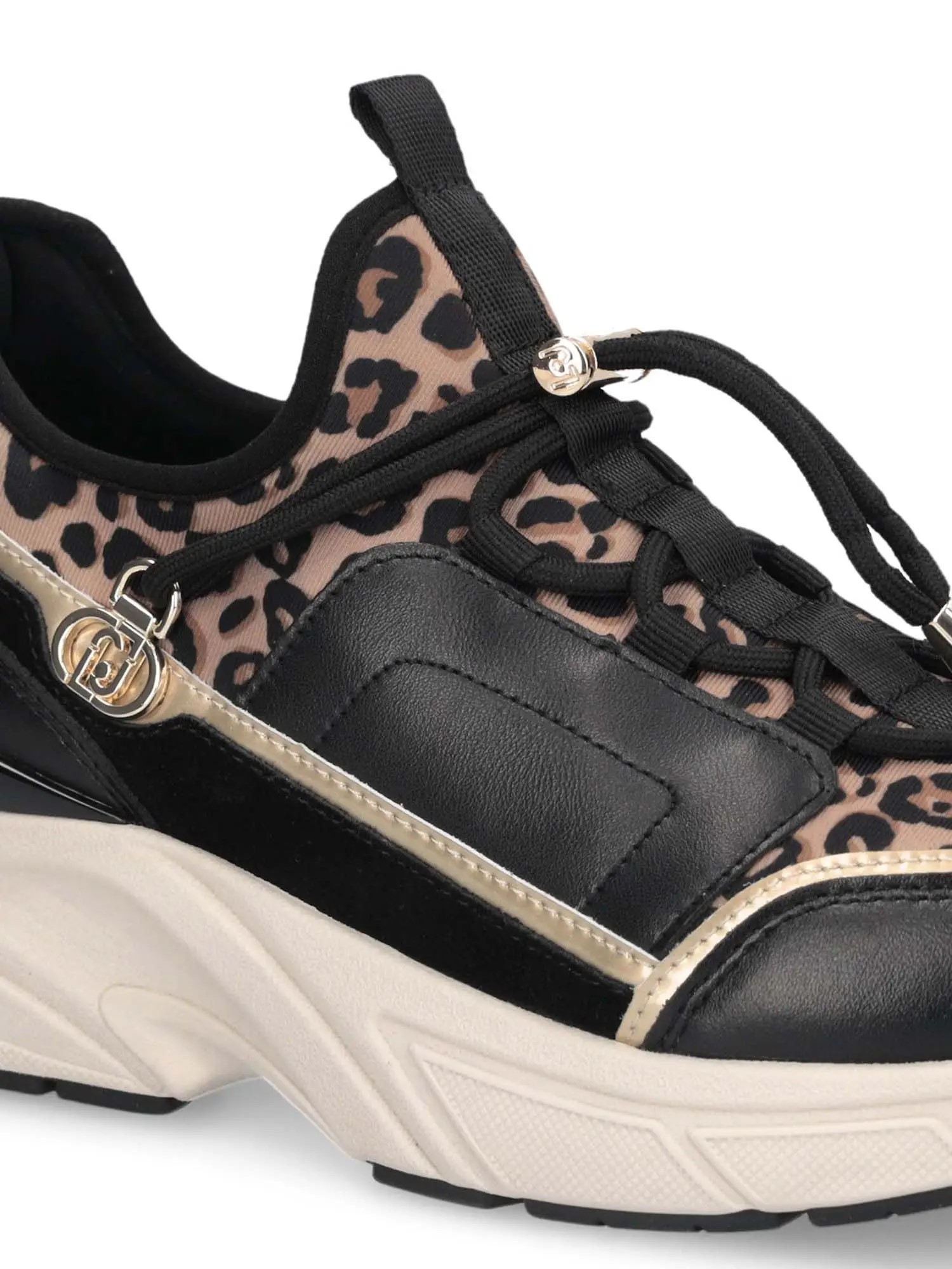 LIU JO SH ΠΑΠΟΥΤΣΙ PRINTED LYCRA BF5019PX791 | BLACK LIU JO SH ΠΑΠΟΥΤΣΙ PRINTED LYCRA BF5019PX791 | BLACK