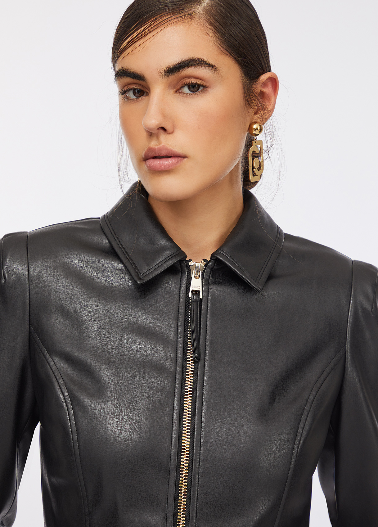 LIU JO GIACCA CF5203E0624 | BLACK LIU JO GIACCA CF5203E0624 | BLACK