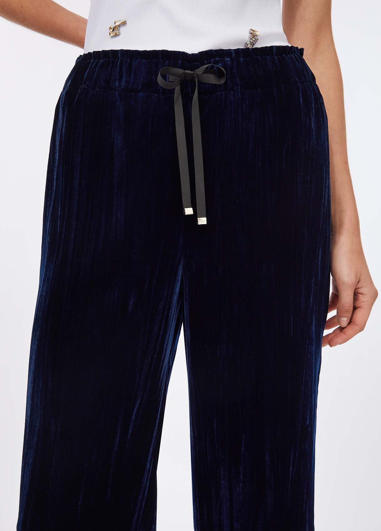 LIU JO PANTALONE C/COULISSE ΠΑΝΤΕΛΟΝΙ ΓΥΝΑΙΚΕΙΟ | DARK BLUE LIU JO PANTALONE C/COULISSE ΠΑΝΤΕΛΟΝΙ ΓΥΝΑΙΚΕΙΟ | DARK BLUE