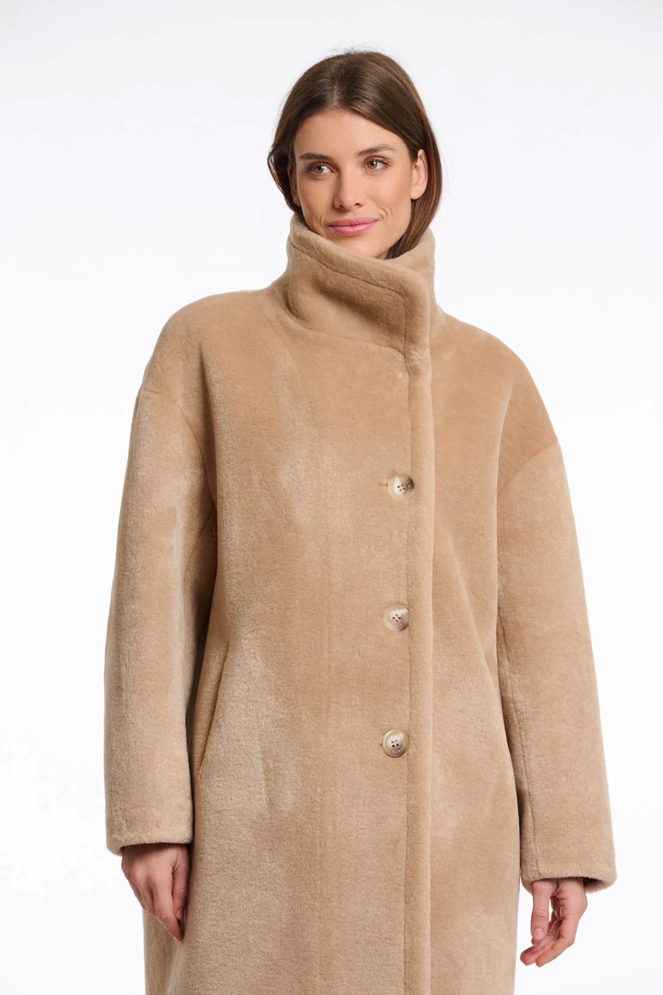 RINO & PELLE ΠΑΛΤΟ RELJA.7002511 | OFF WHITE