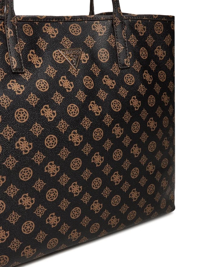 GUESS SILVANA 2 COMP MINI TOTE ΤΣΑΝΤΑ ΓΥΝΑΙΚΕΙΟ | BLACK