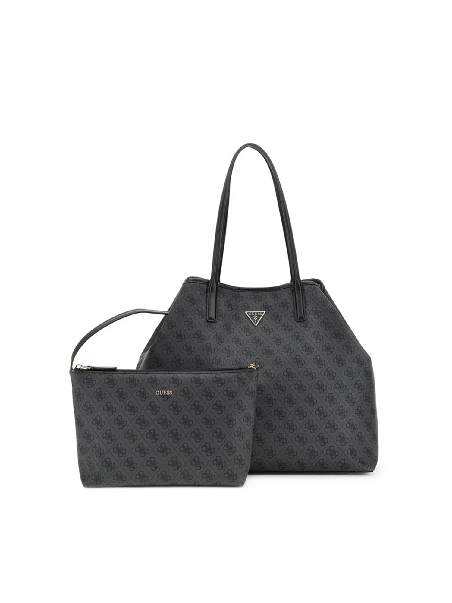 GUESS VICTTORIA LARGE 2 IN 1 TOTE HWESG951429 | ANTHRACITE GUESS VICTTORIA LARGE 2 IN 1 TOTE HWESG951429 | ANTHRACITE