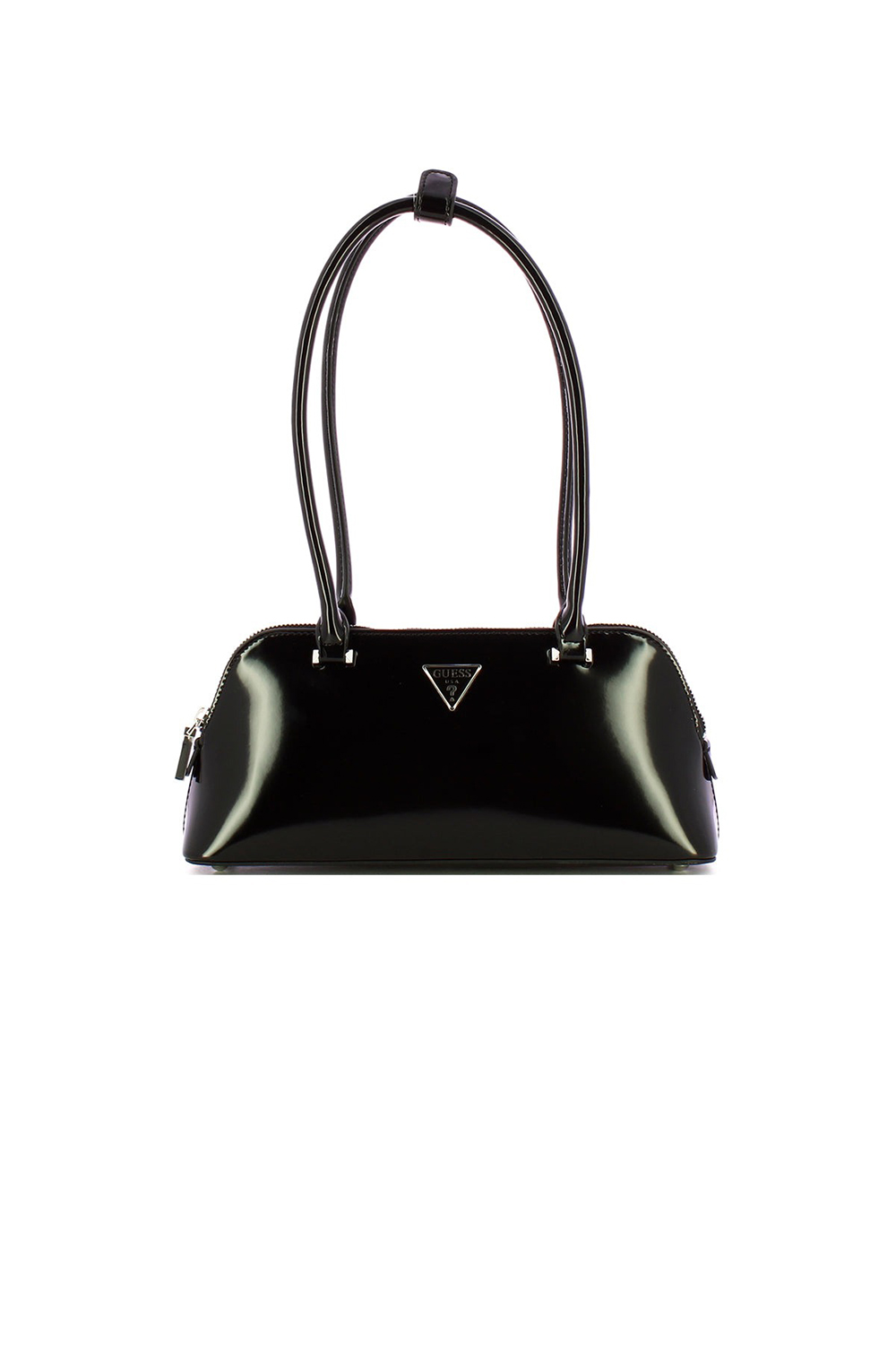 GUESS SILVANA 2 COMP MINI TOTE ΤΣΑΝΤΑ ΓΥΝΑΙΚΕΙΟ | BLACK