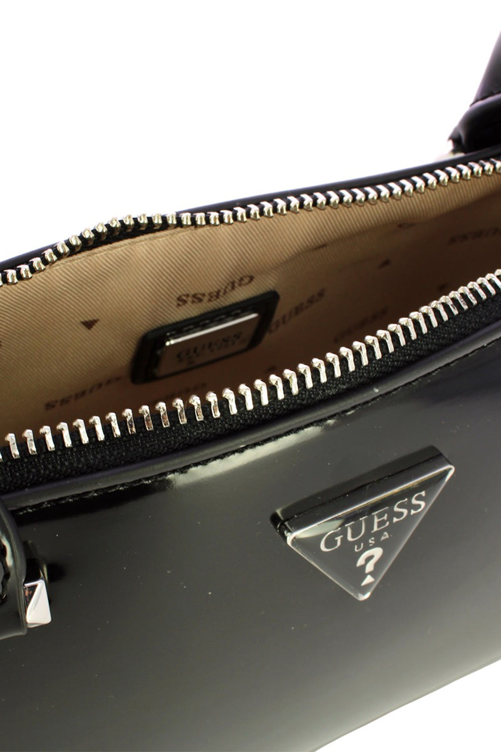 GUESS ARNELA SHOULDER SATCHEL HWNY9496080 | BLACK GUESS ARNELA SHOULDER SATCHEL HWNY9496080 | BLACK