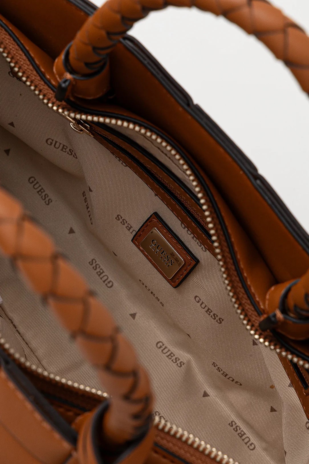 GUESS MAYLEE GIRLFRIEND SATCHEL HWWG9661060 | LIGHT BROWN GUESS MAYLEE GIRLFRIEND SATCHEL HWWG9661060 | LIGHT BROWN