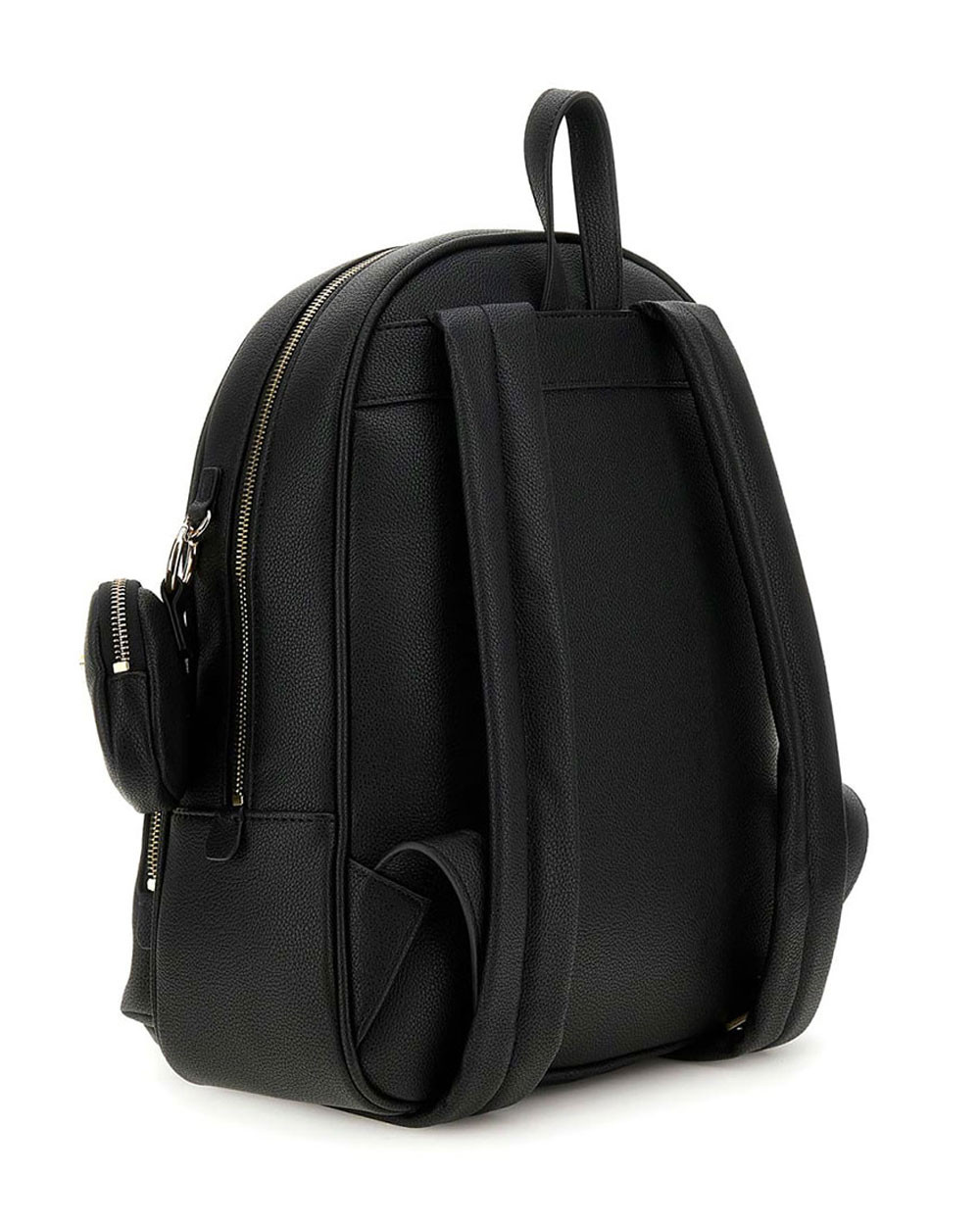 GUESS TRIANGLE GLITTER SWEATSHIRT W5BQ11KC8I1 | BLACK