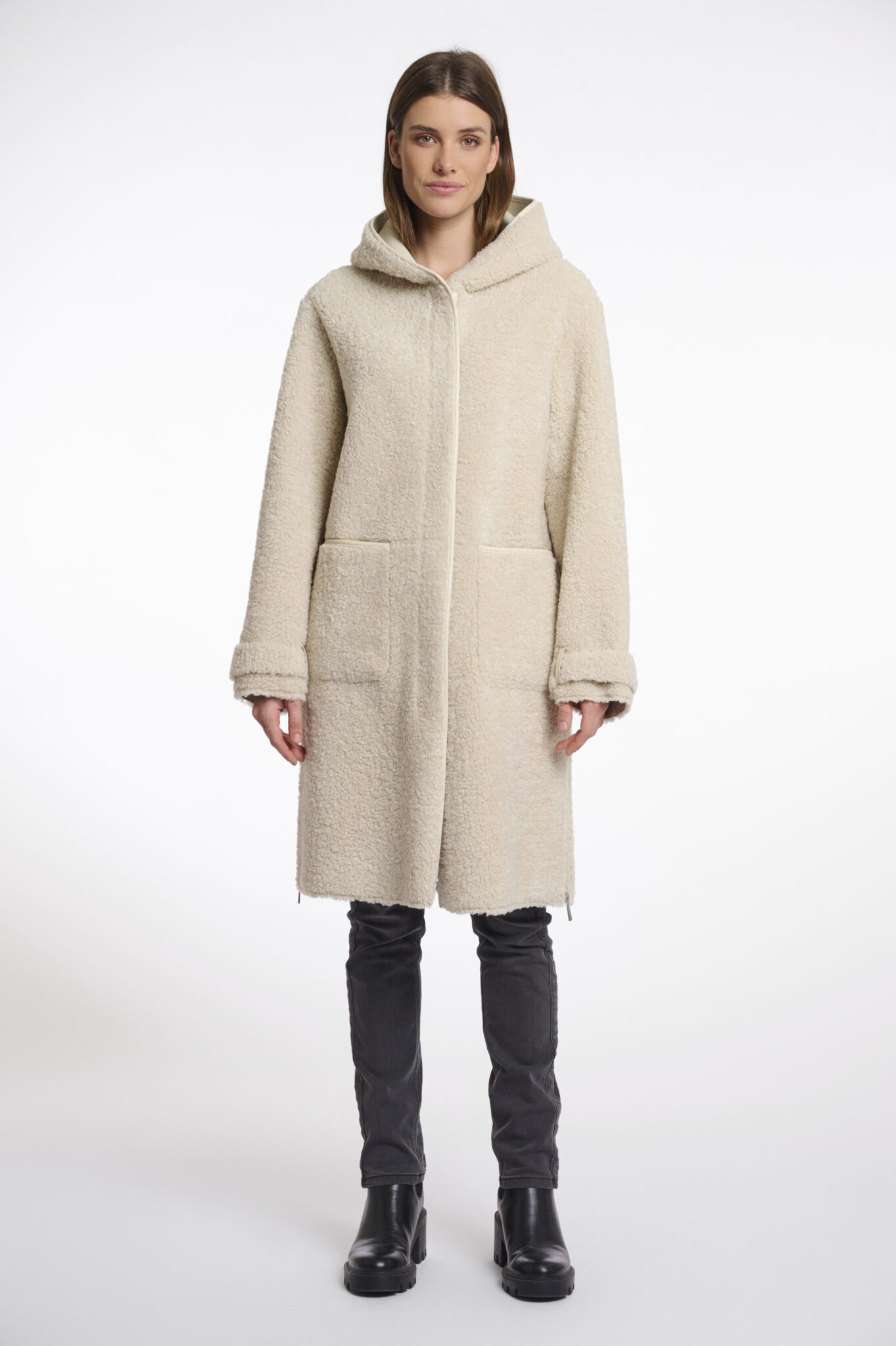 RINO & PELLE ΠΑΛΤΟ RELJA.7002511 | OFF WHITE