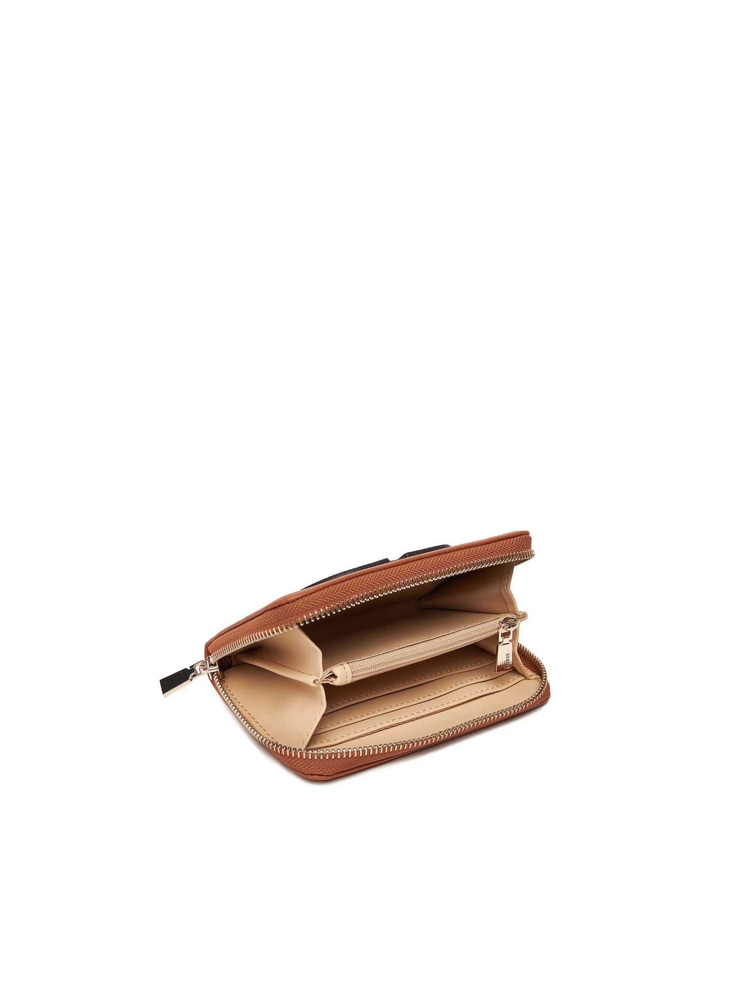 GUESS CALEBRA SLG MEDIUM ZIP AROUND SWBG9536140 | LIGHT BROWN GUESS CALEBRA SLG MEDIUM ZIP AROUND SWBG9536140 | LIGHT BROWN