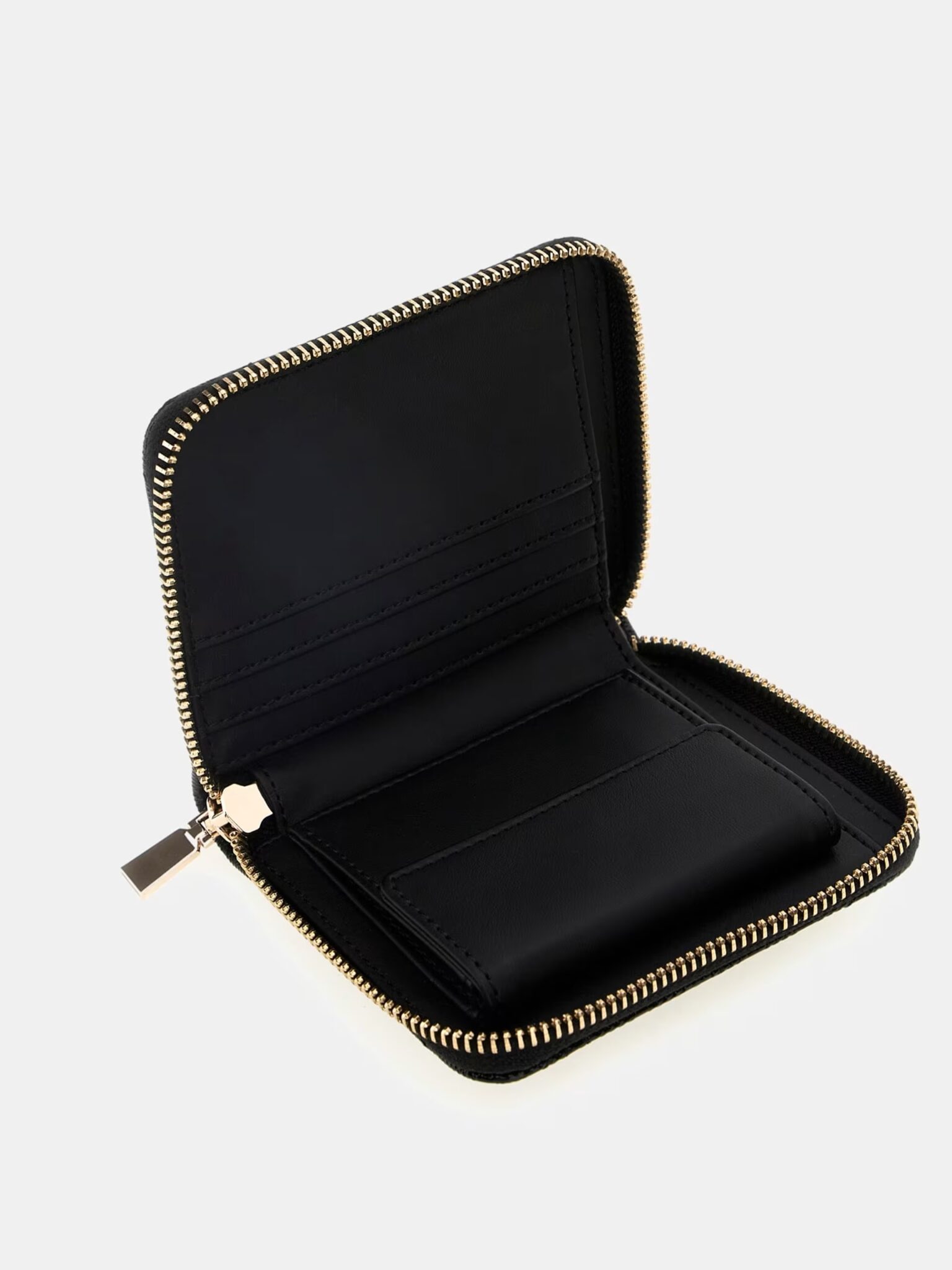 GUESS ALDINA SLG SMALL ZIP AROUND SWGG9663137 | BLACK GUESS ALDINA SLG SMALL ZIP AROUND SWGG9663137 | BLACK