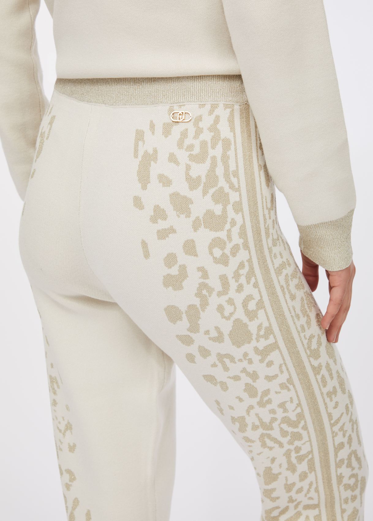 LIU JO PANT.MAGLIA LUNGO ΠΑΝΤΕΛΟΝΙ TF5174MS49I | OFF WHITE LIU JO PANT.MAGLIA LUNGO ΠΑΝΤΕΛΟΝΙ TF5174MS49I | OFF WHITE