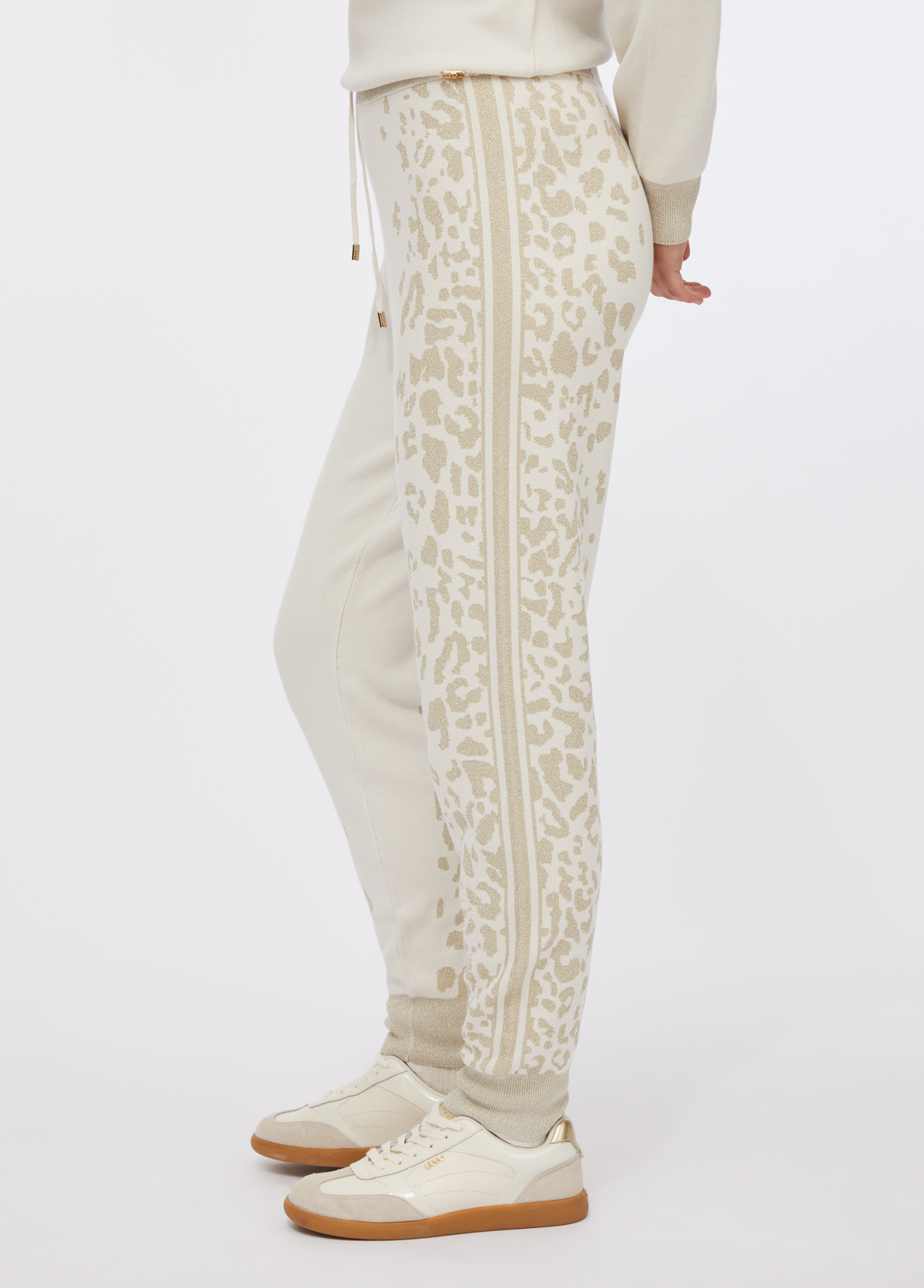 LIU JO PANT.MAGLIA LUNGO ΠΑΝΤΕΛΟΝΙ TF5174MS49I | OFF WHITE LIU JO PANT.MAGLIA LUNGO ΠΑΝΤΕΛΟΝΙ TF5174MS49I | OFF WHITE