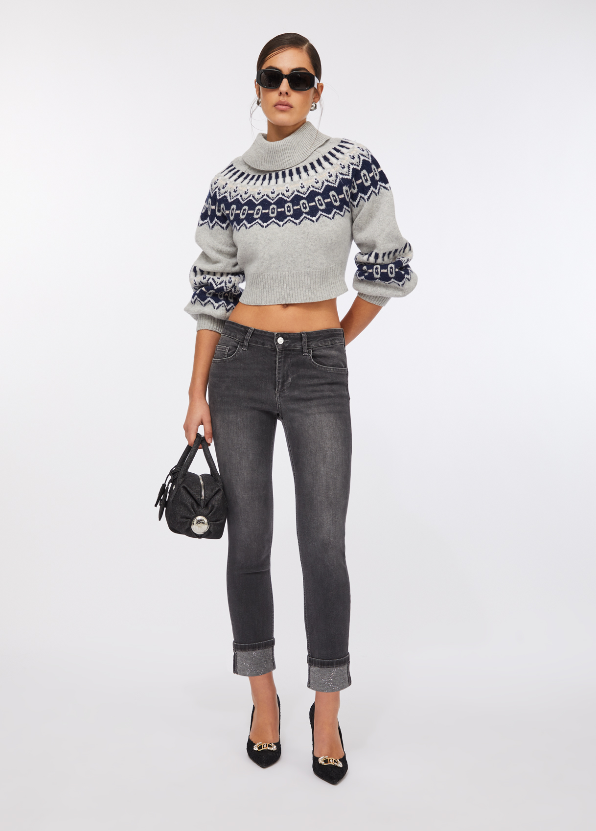 LIU JO MONROE REG.W. ΠΑΝΤΕΛΟΝΙ ΓΥΝΑΙΚΕΙΟ | GREY LIU JO MONROE REG.W. ΠΑΝΤΕΛΟΝΙ ΓΥΝΑΙΚΕΙΟ | GREY