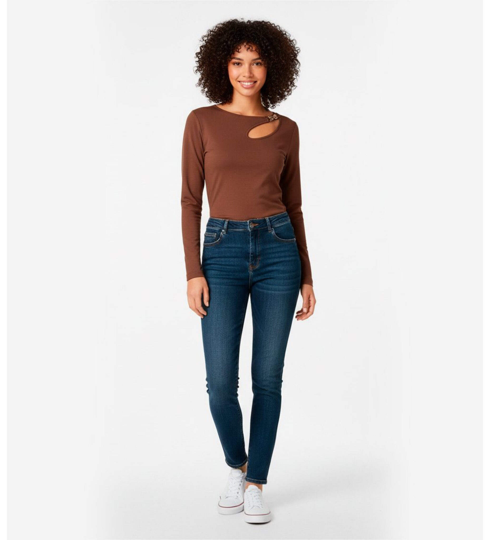 GUESS TRIANGLE GLITTER SWEATSHIRT W5BQ11KC8I1 | BLACK